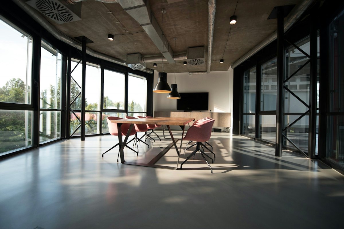 Professional front desk and reception